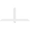 Ekena Millwork Eugene Architectural Grade PVC Gable Bracket, 60"W x 27 1/2"H x 2"D x 4"F, 11/12 Pitch GBP060X28X0204EUG00 - alternate 3